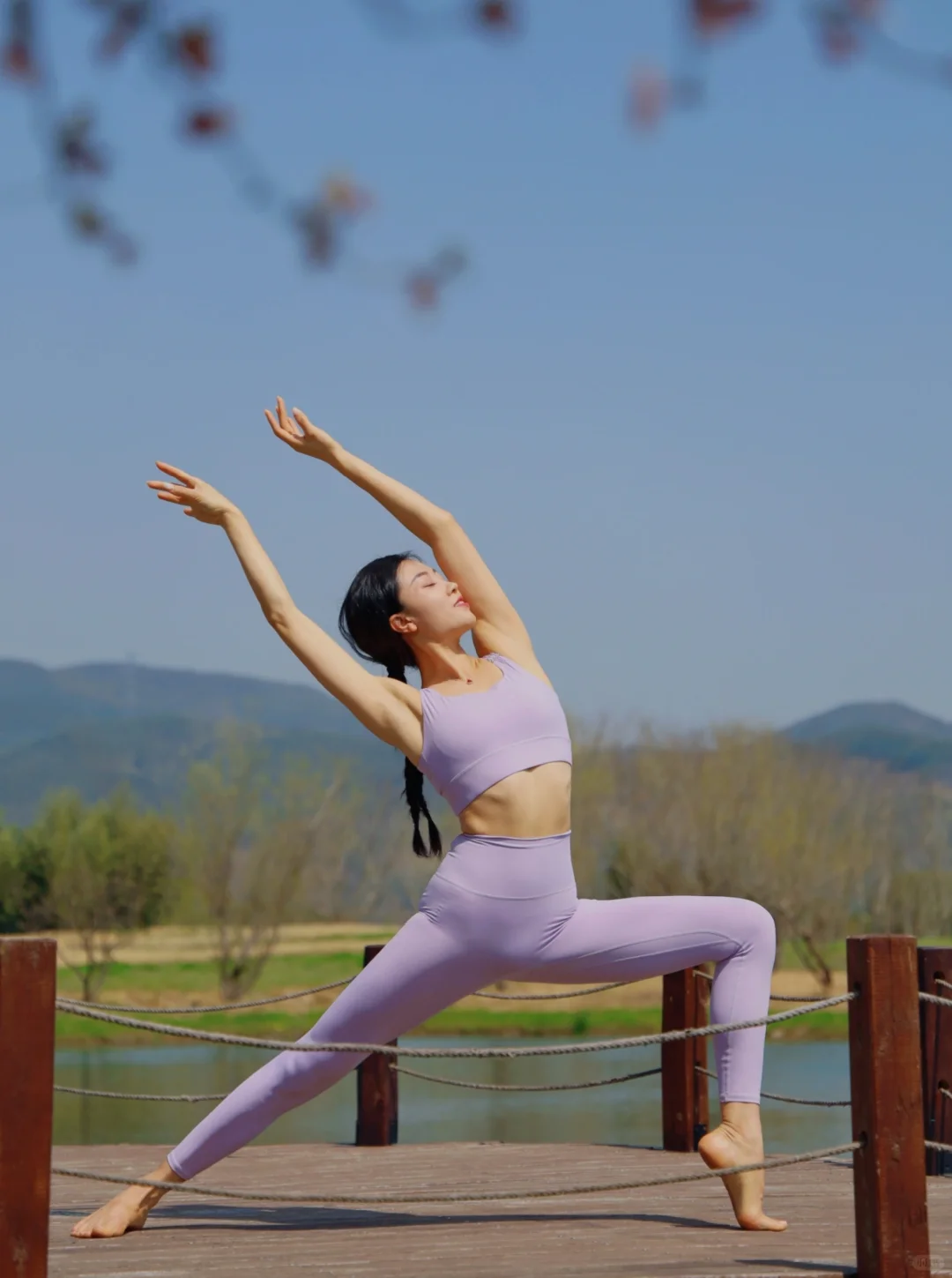 春日户外瑜伽｜柔软与生机