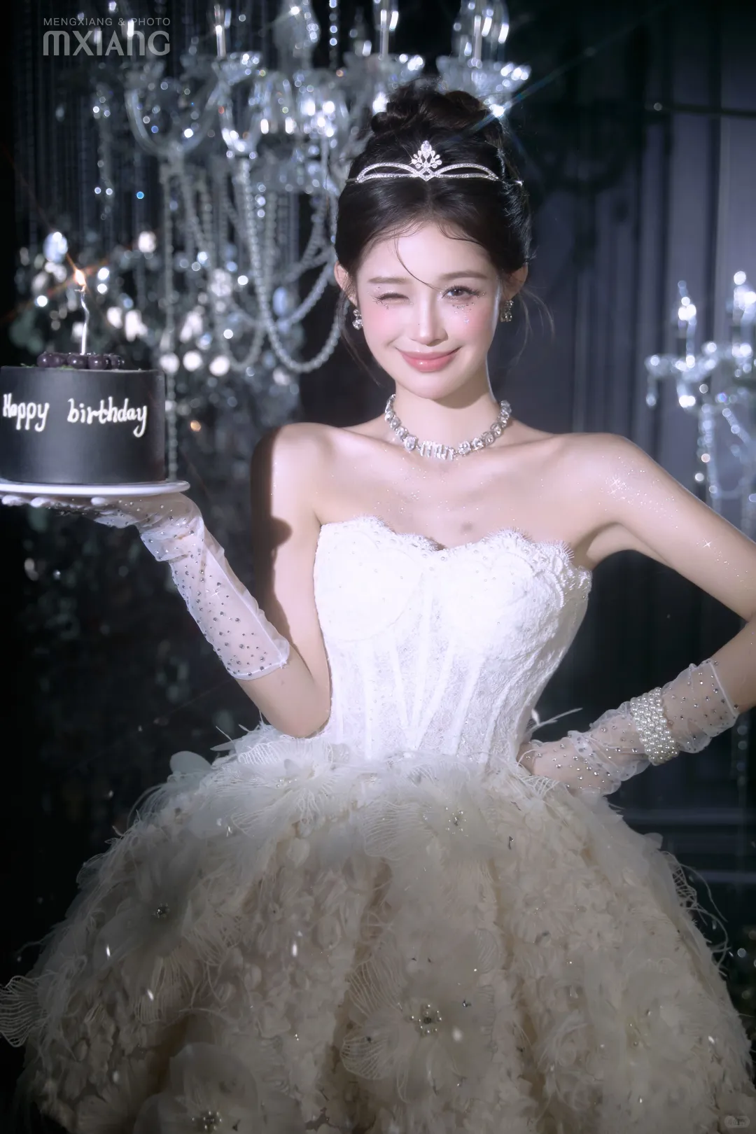 女明星即视感🕯️在北京拍到了人生生日照