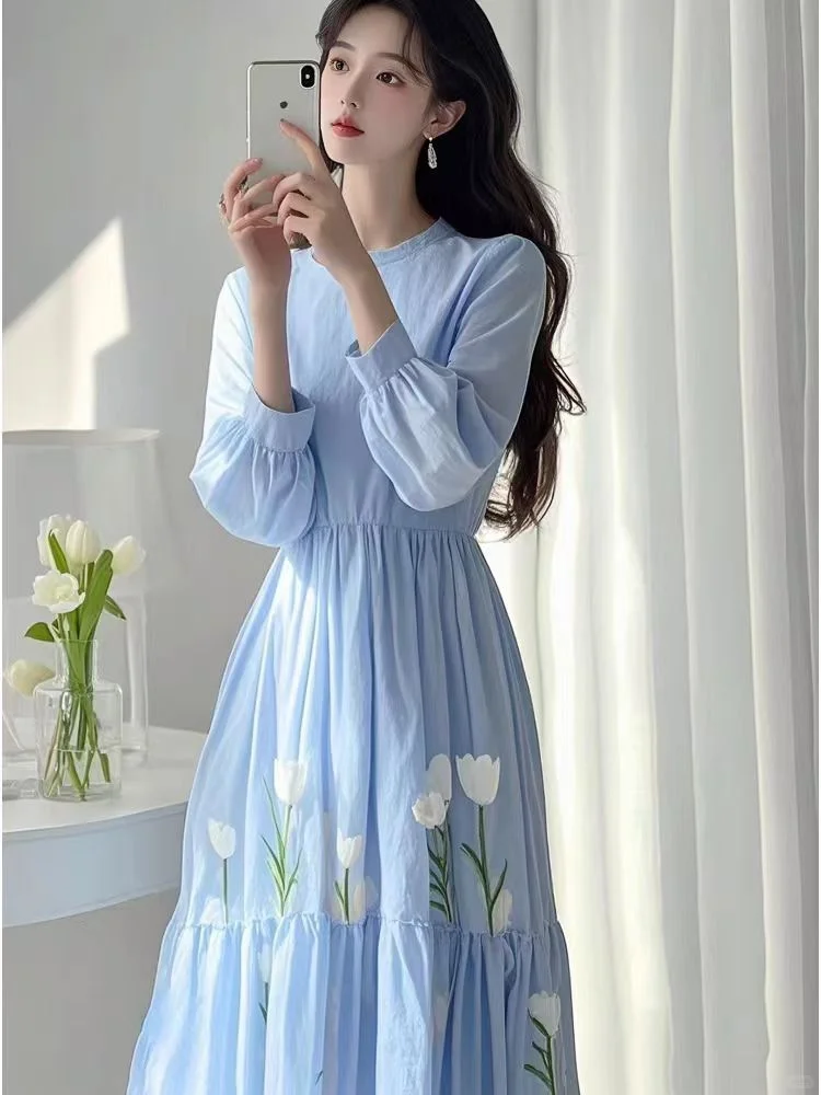 阳光正好！就差一条温柔的哥弟裙了太显瘦了