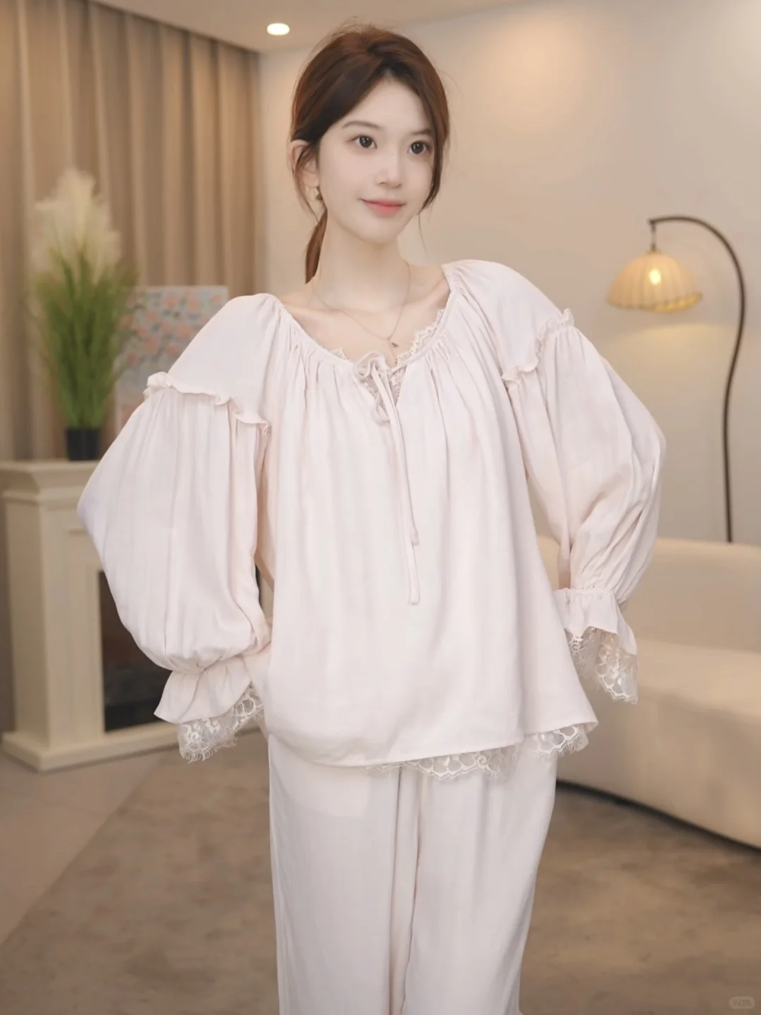 🌸春日甜妹必备！韩系显白睡衣来啦~