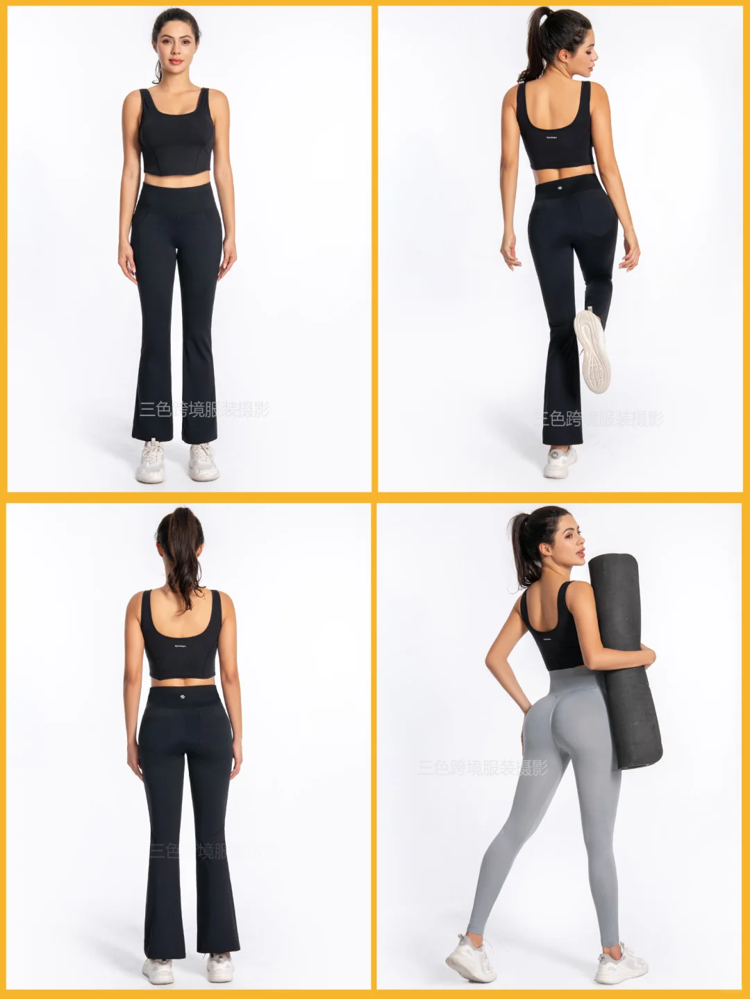 跨境服装拍摄、瑜伽服拍摄、健身服拍摄