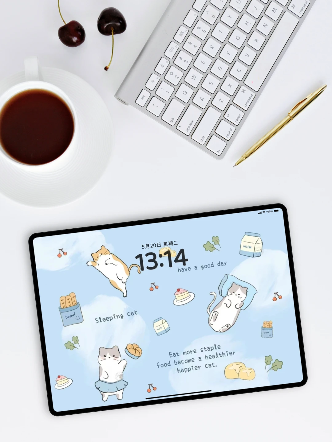 这个ipad壁纸真的太喜欢啦！