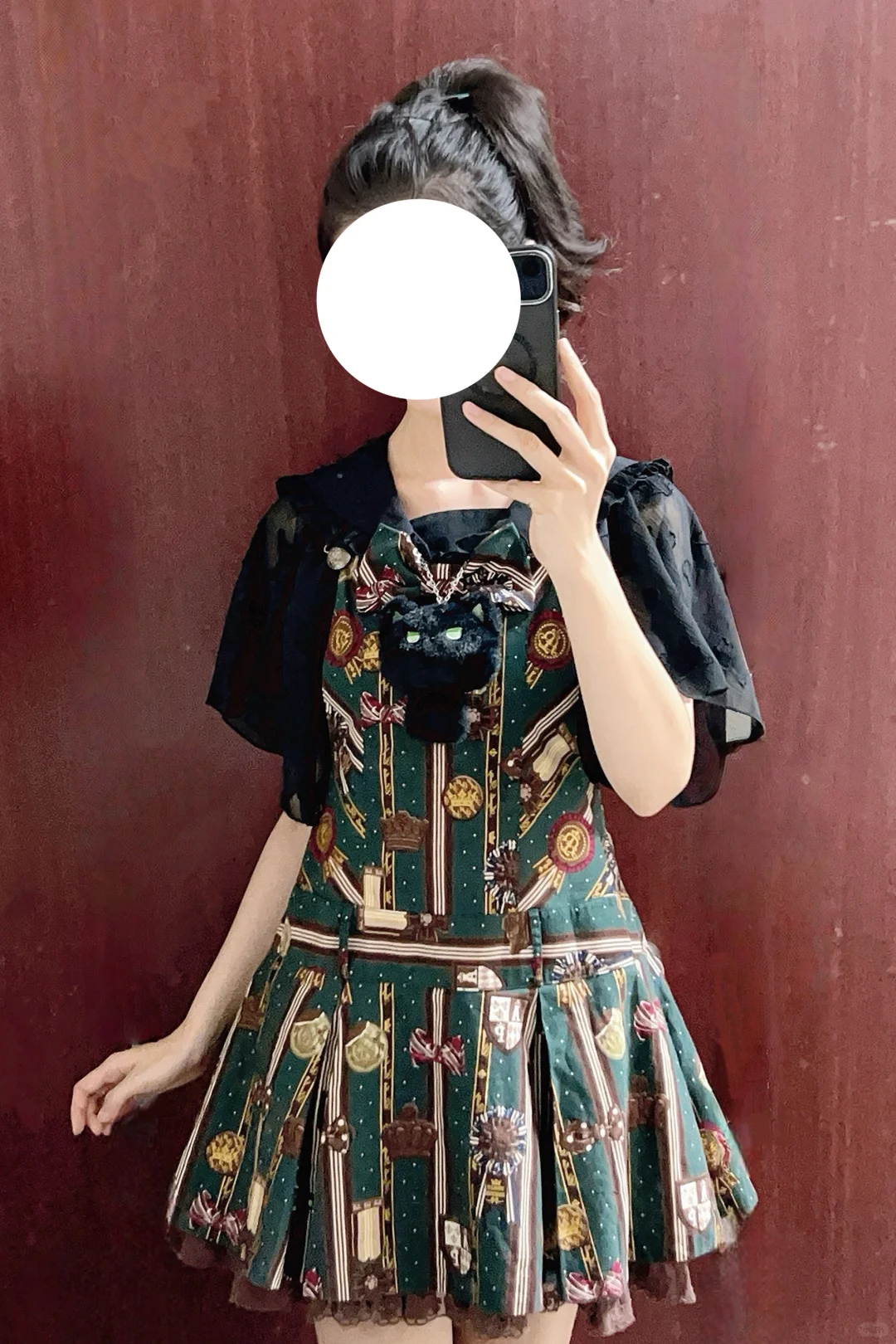 一直买绿色，就会莫名其妙地搭配在一起