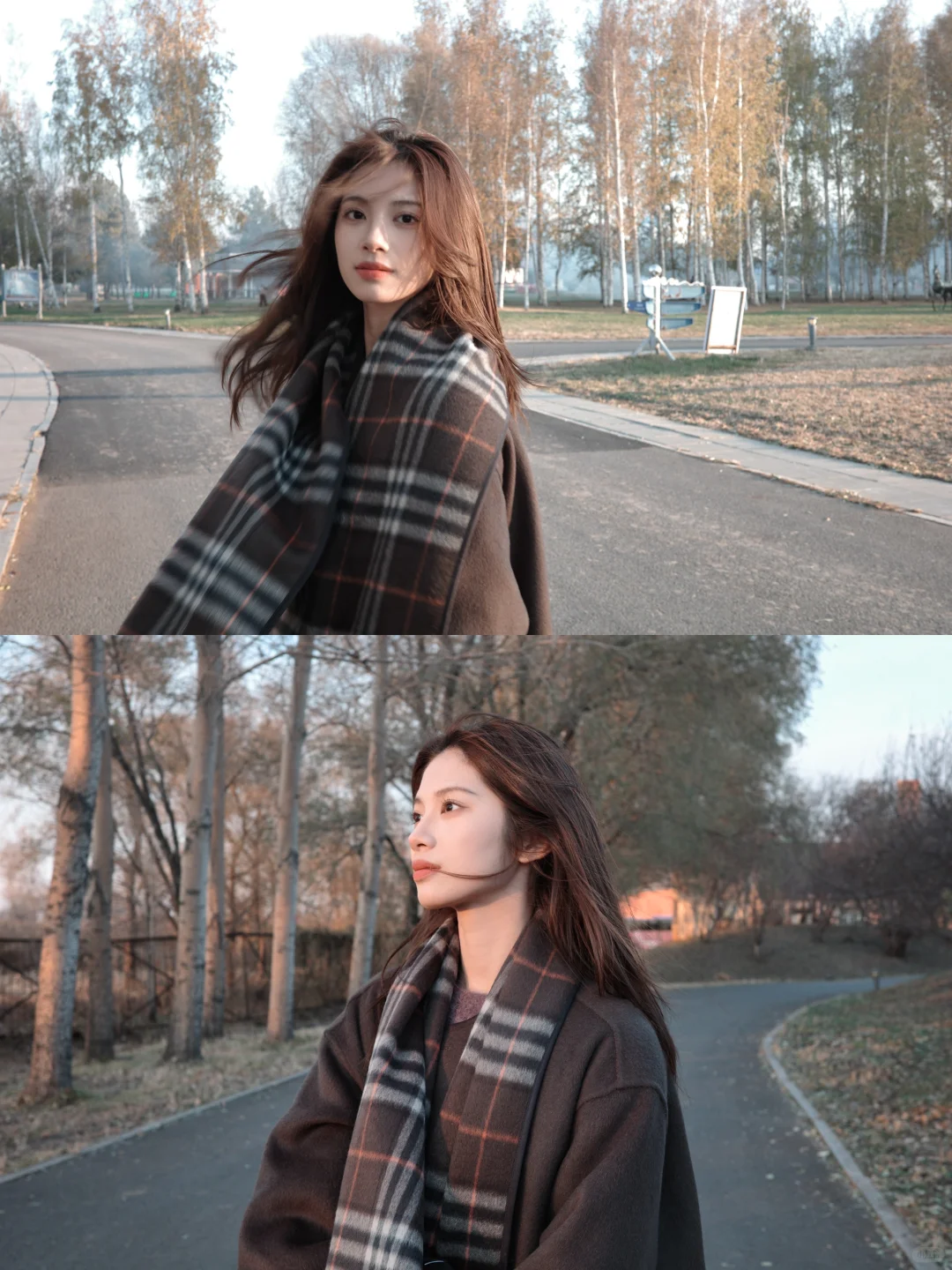 冬天的氛围感是大衣给的