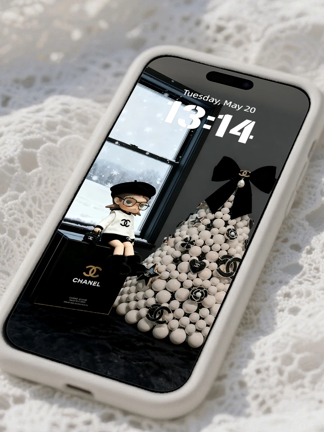 Y251 圣诞树壁纸 |Zsiga&CHANEL香奈儿