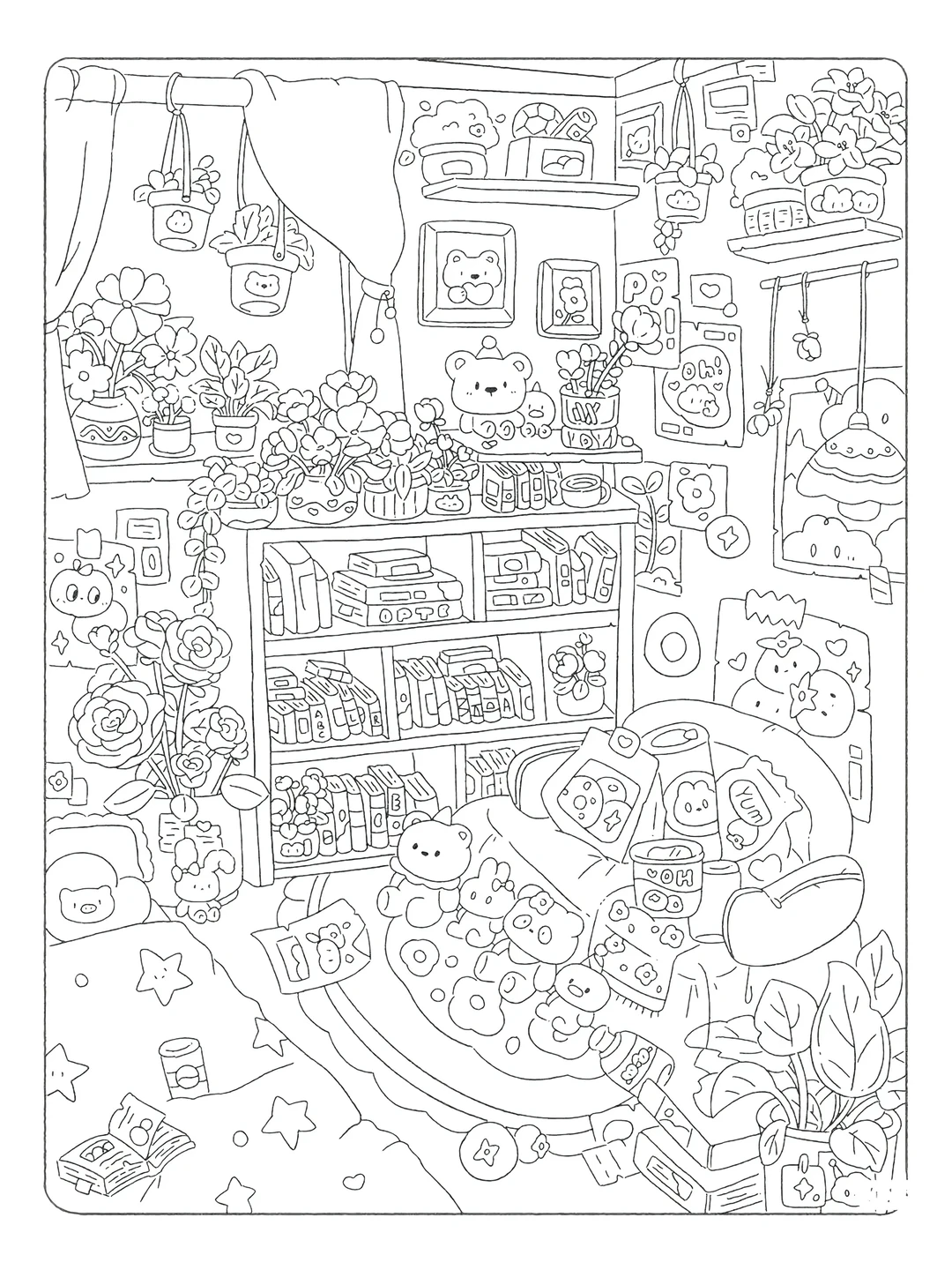 线条画入门📝轻松get生活艺术感🎨