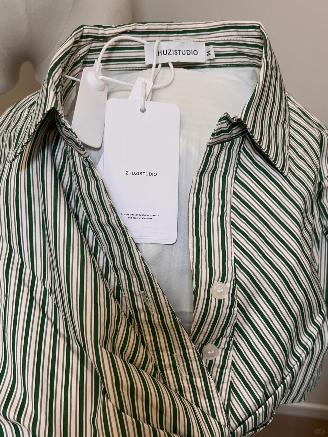 29捡漏！工作室单！韩系抹茶绿收腰polo连衣裙