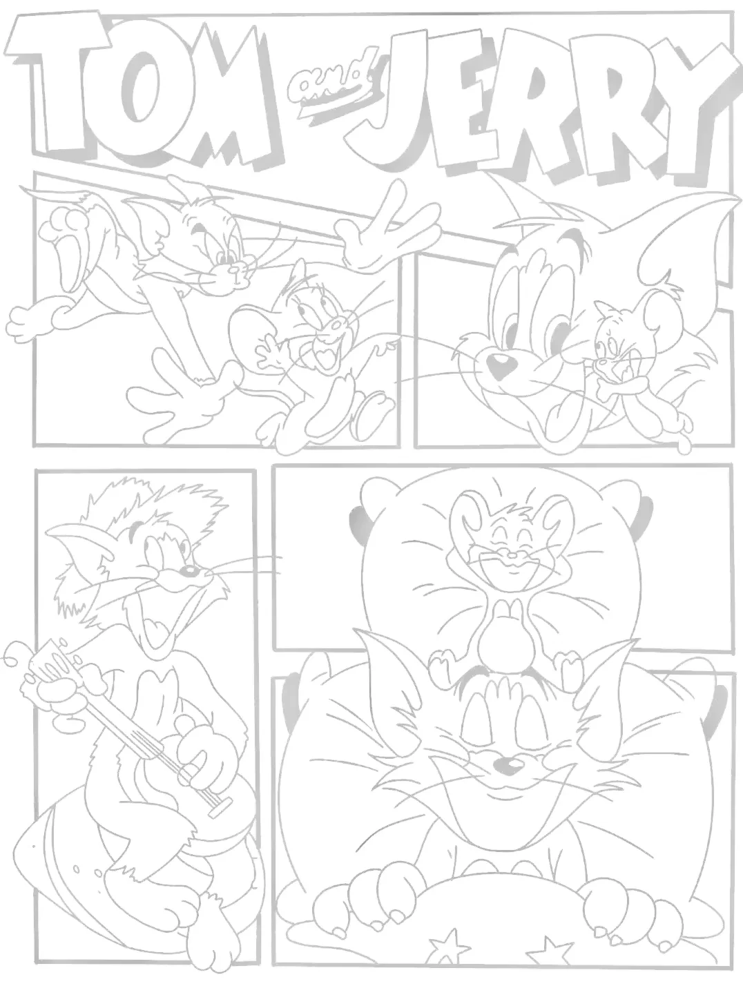 上班摸鱼之线条画大作战，谁是胜者呢