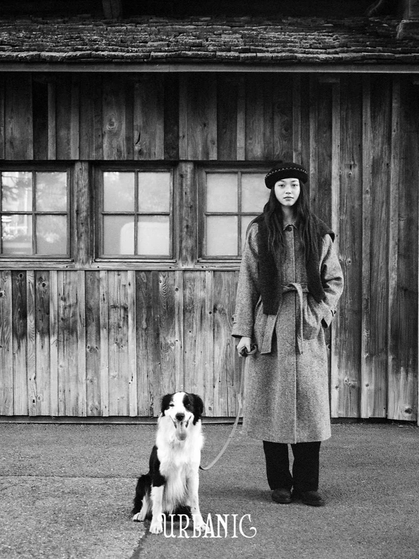 文艺范的法日混血模特美佳