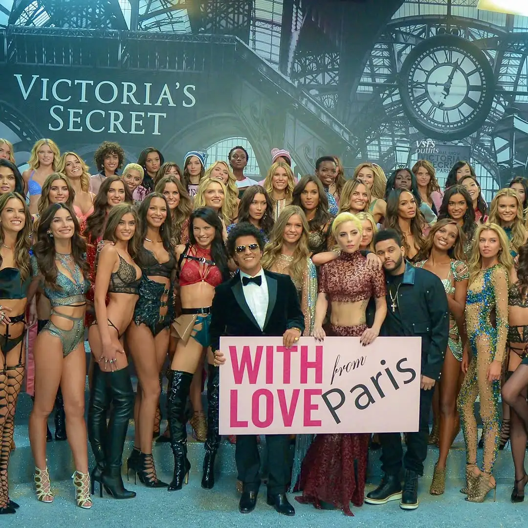 2016维多利亚的秘密全家福