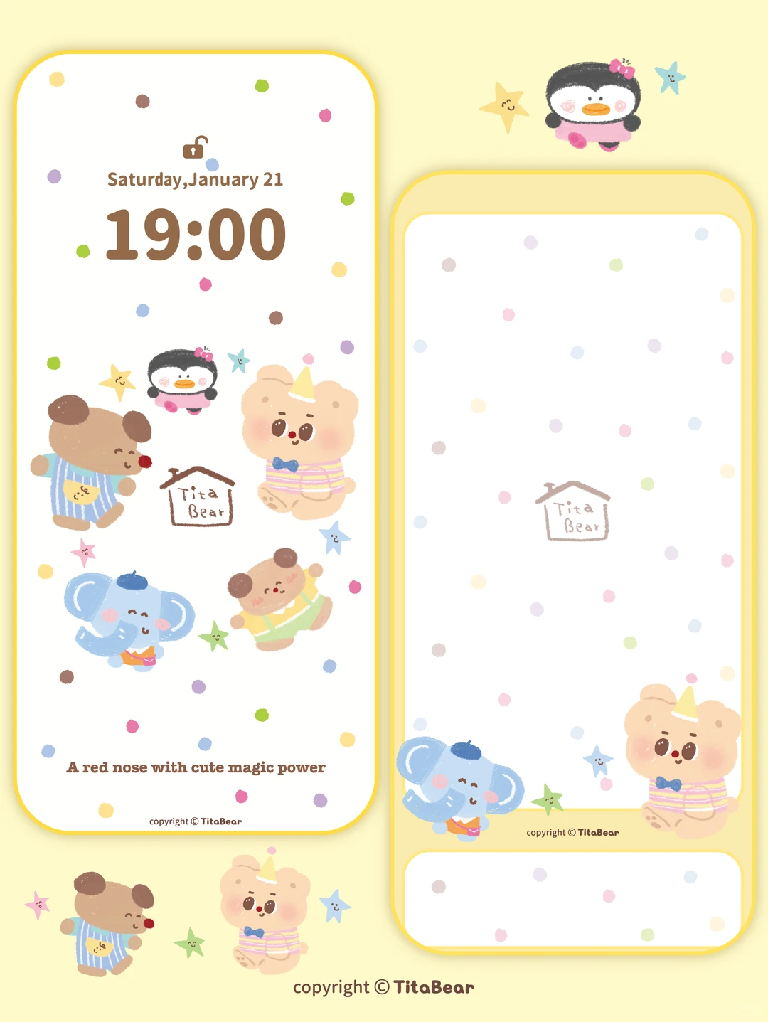 壁纸分享| TitaBear欢聚时刻