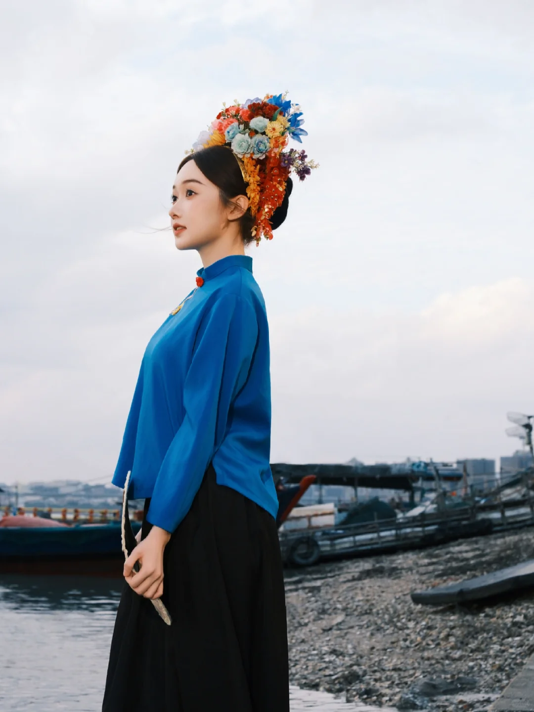 “花因色美 我因花娇”来泉州当一天蟳埔女~