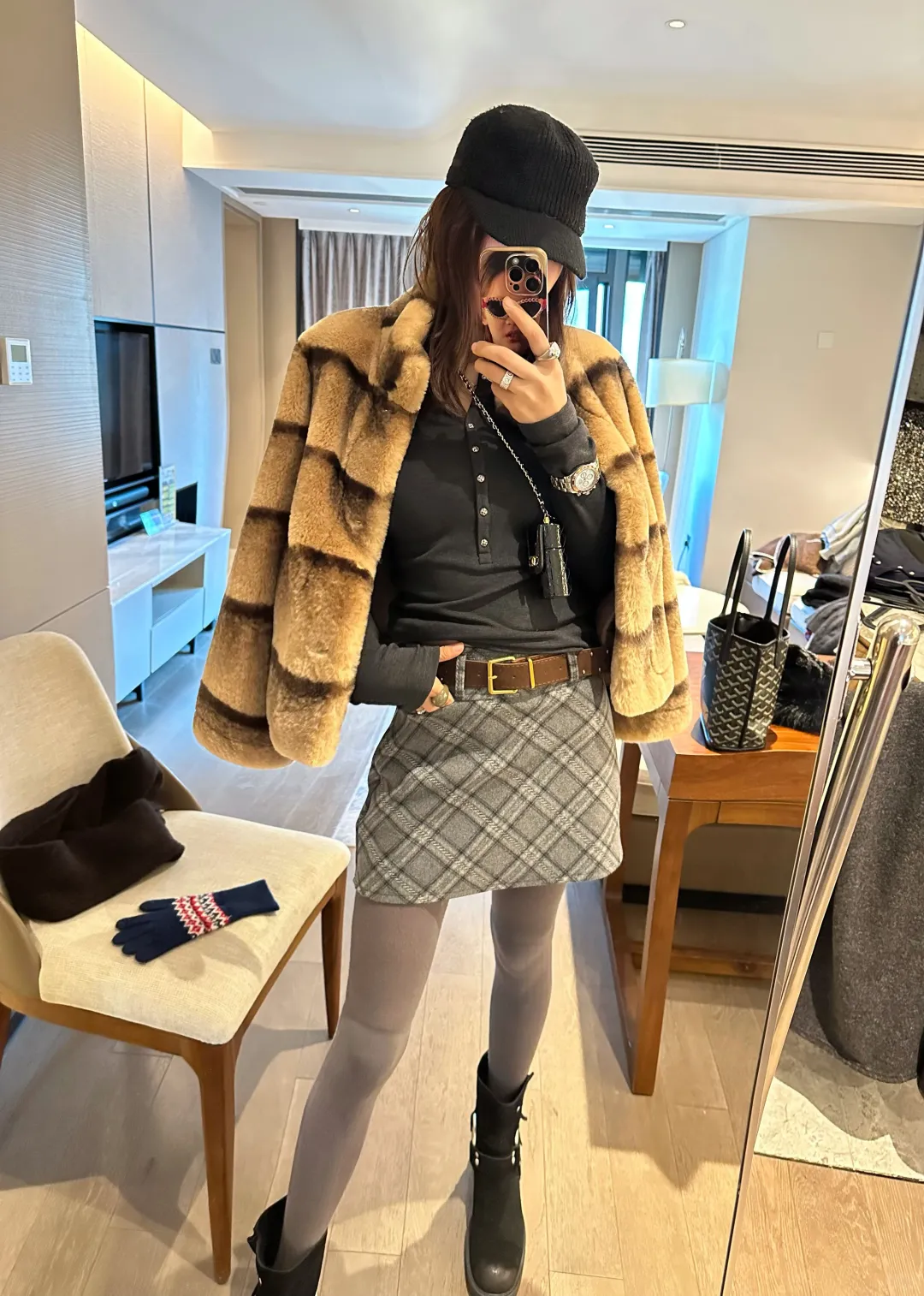 半身裙的实用叠法