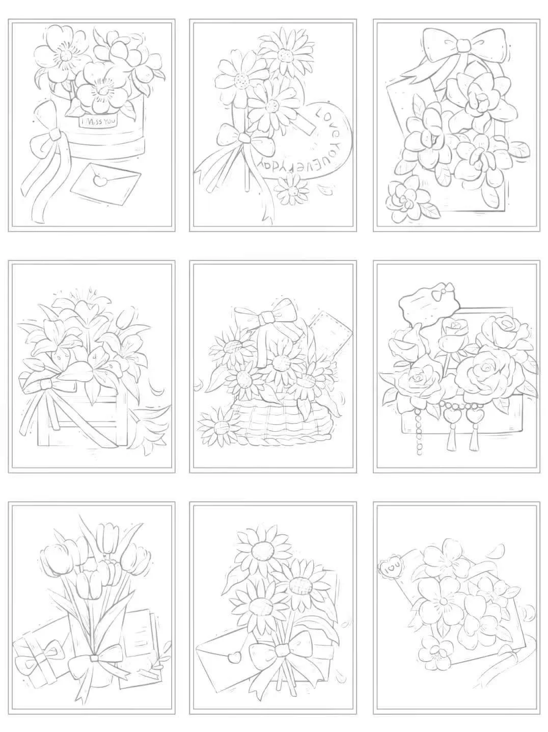 上班摸鱼就画线条画，解压，超好玩！