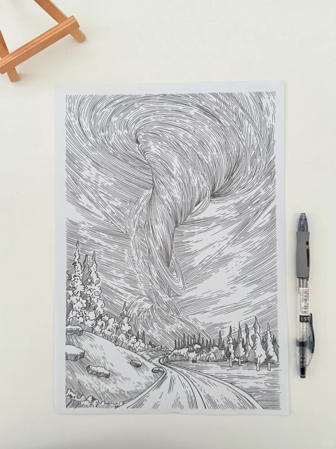 摸鱼打卡✔️3Day｜控笔线条