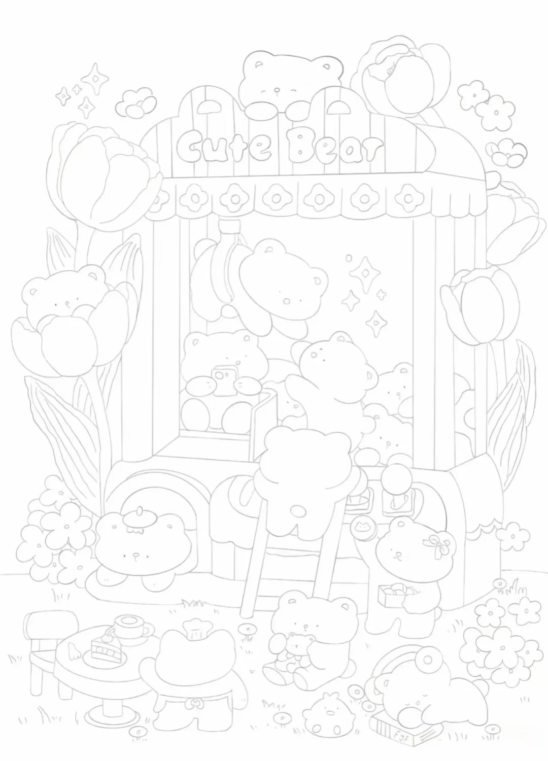 25.11.04 今日份描画涂色来咯！