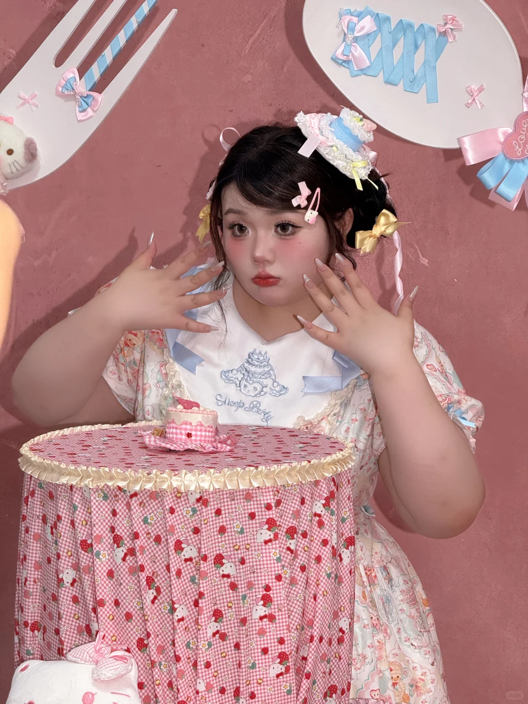 甜妹🍬大码女孩的统治区❗❗生日写真花絮