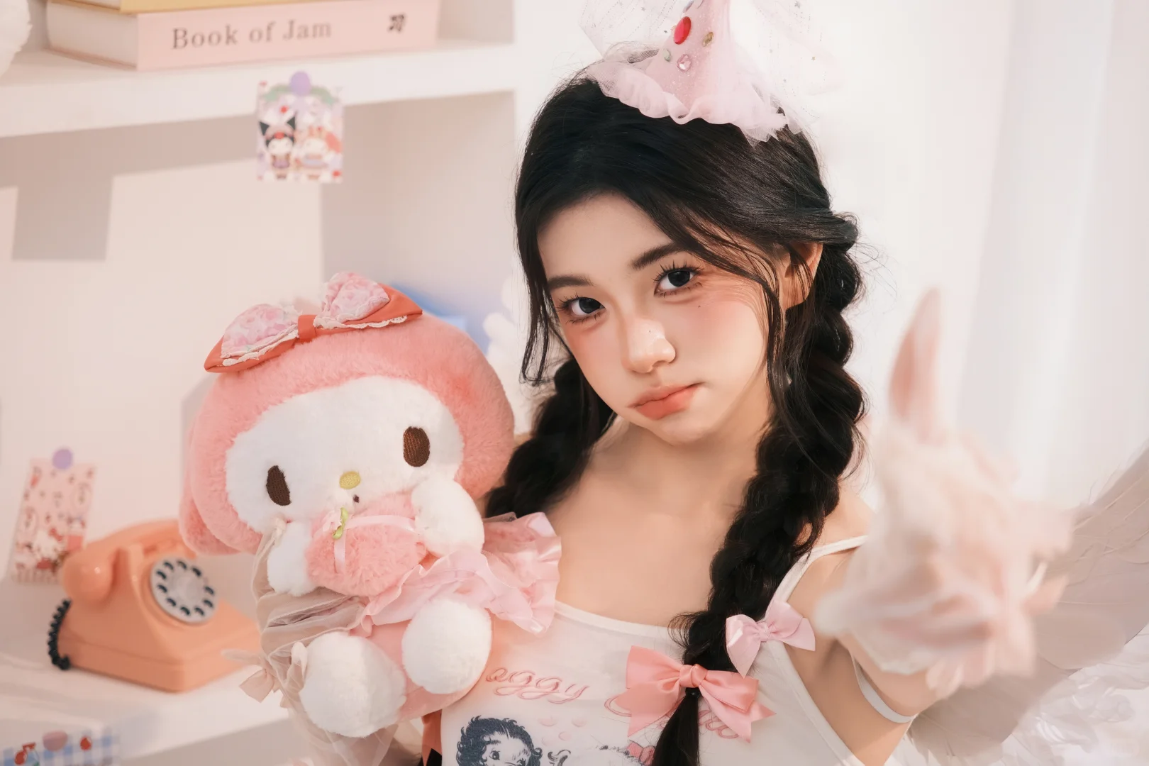 谁能拒绝这么甜的女生呢！⚡️