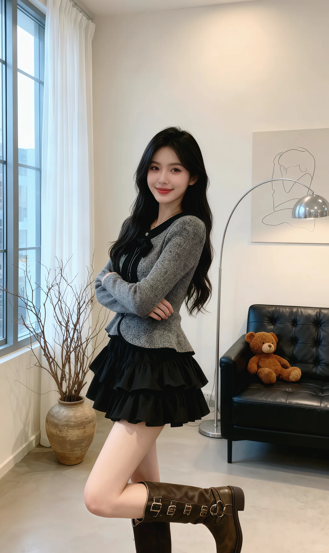 今天来气质大小姐穿搭！