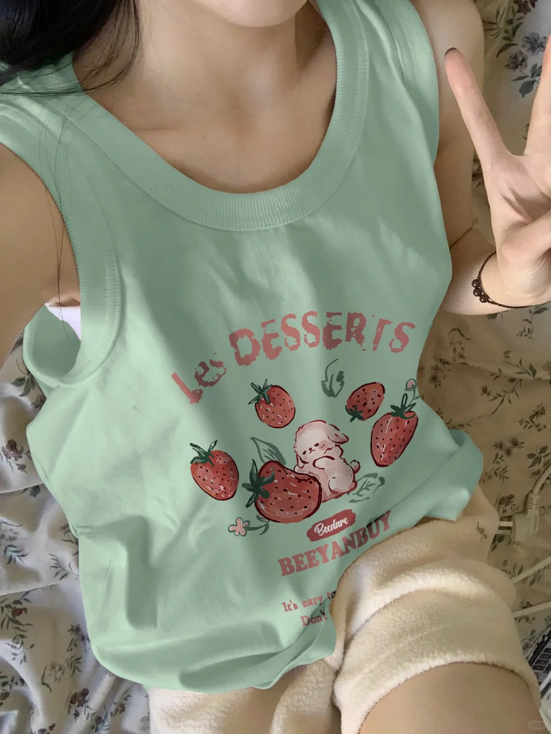 一件超适合夏天的背心🍏