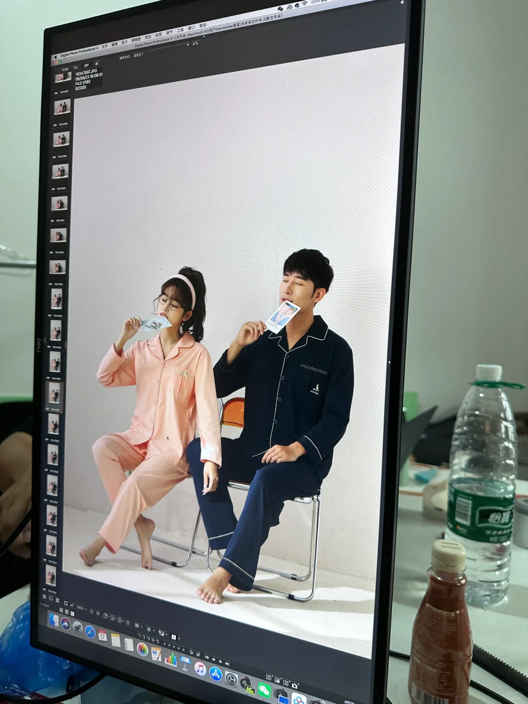 平面模特的碎片