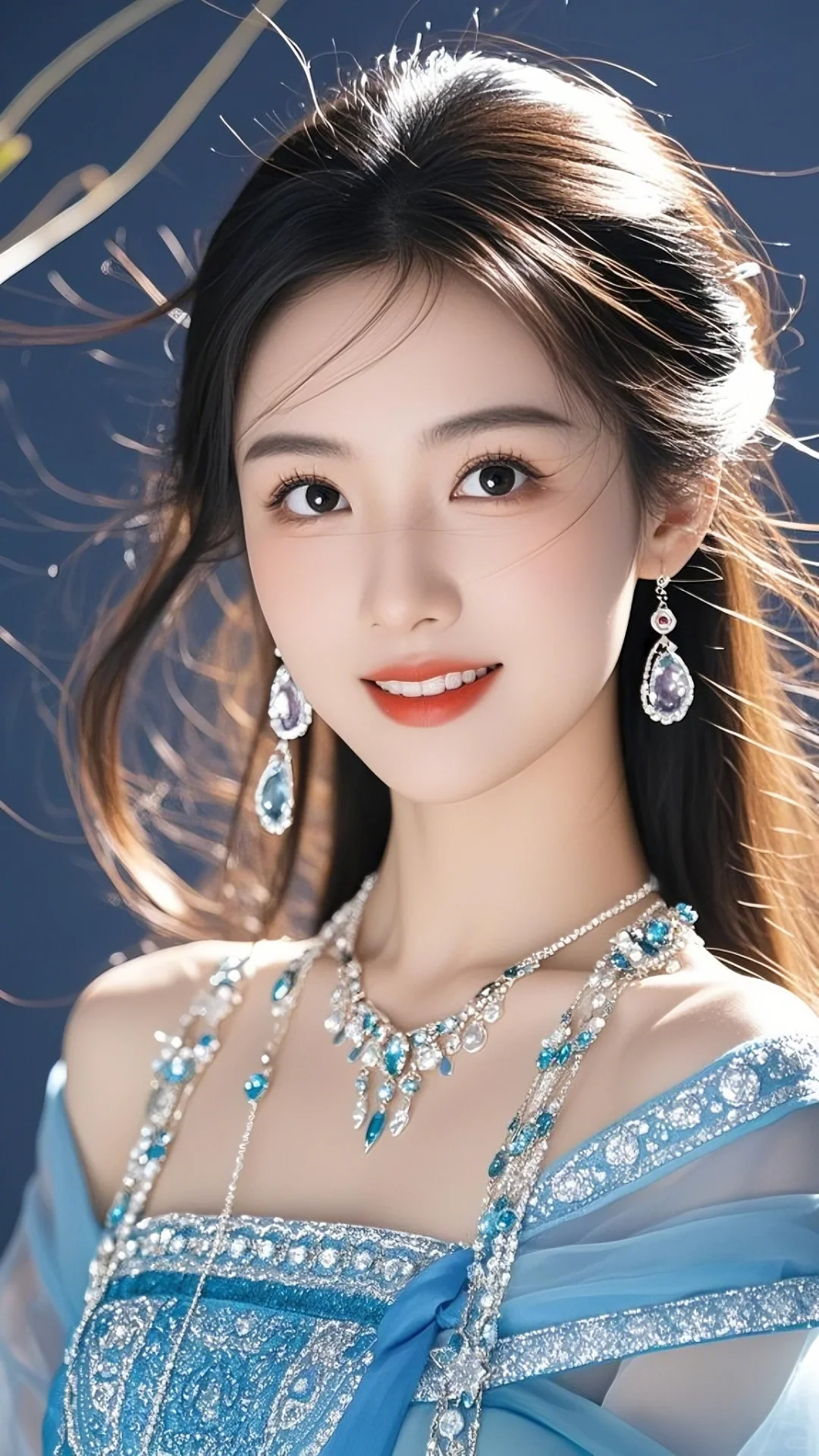 像清风拂面的夏夜 淡雅又迷人～（ai生成）