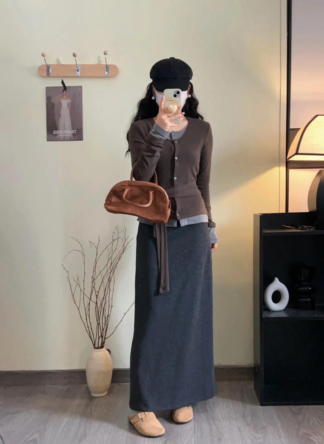 韩系对镜自拍| 这样穿也太好看了叭