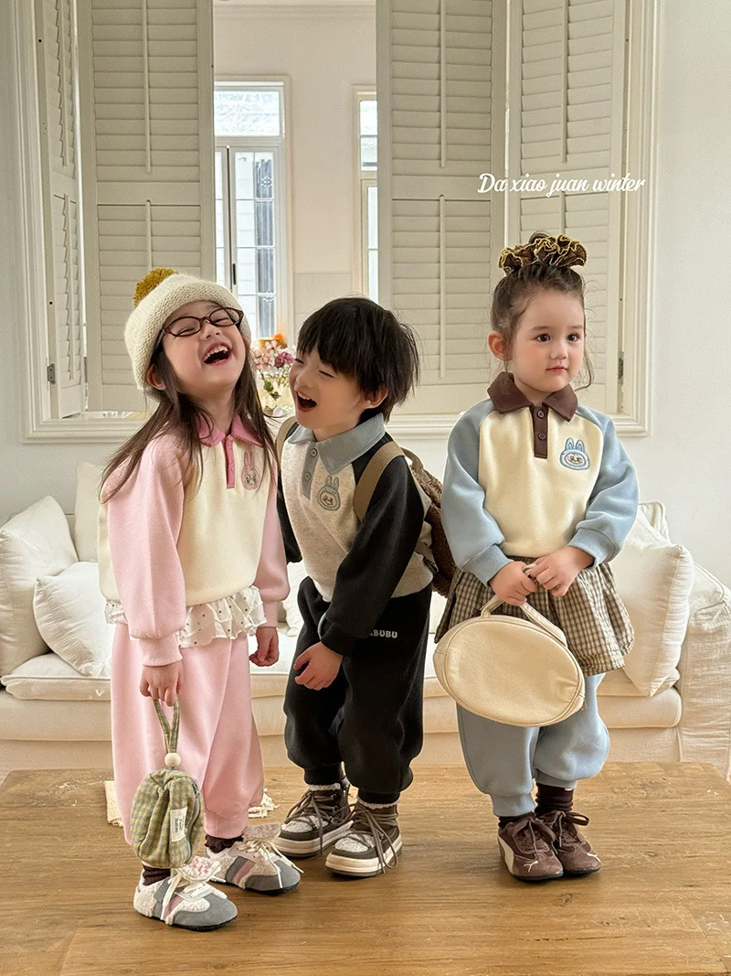 幼儿园开学这样穿拉布布好可爱🥰