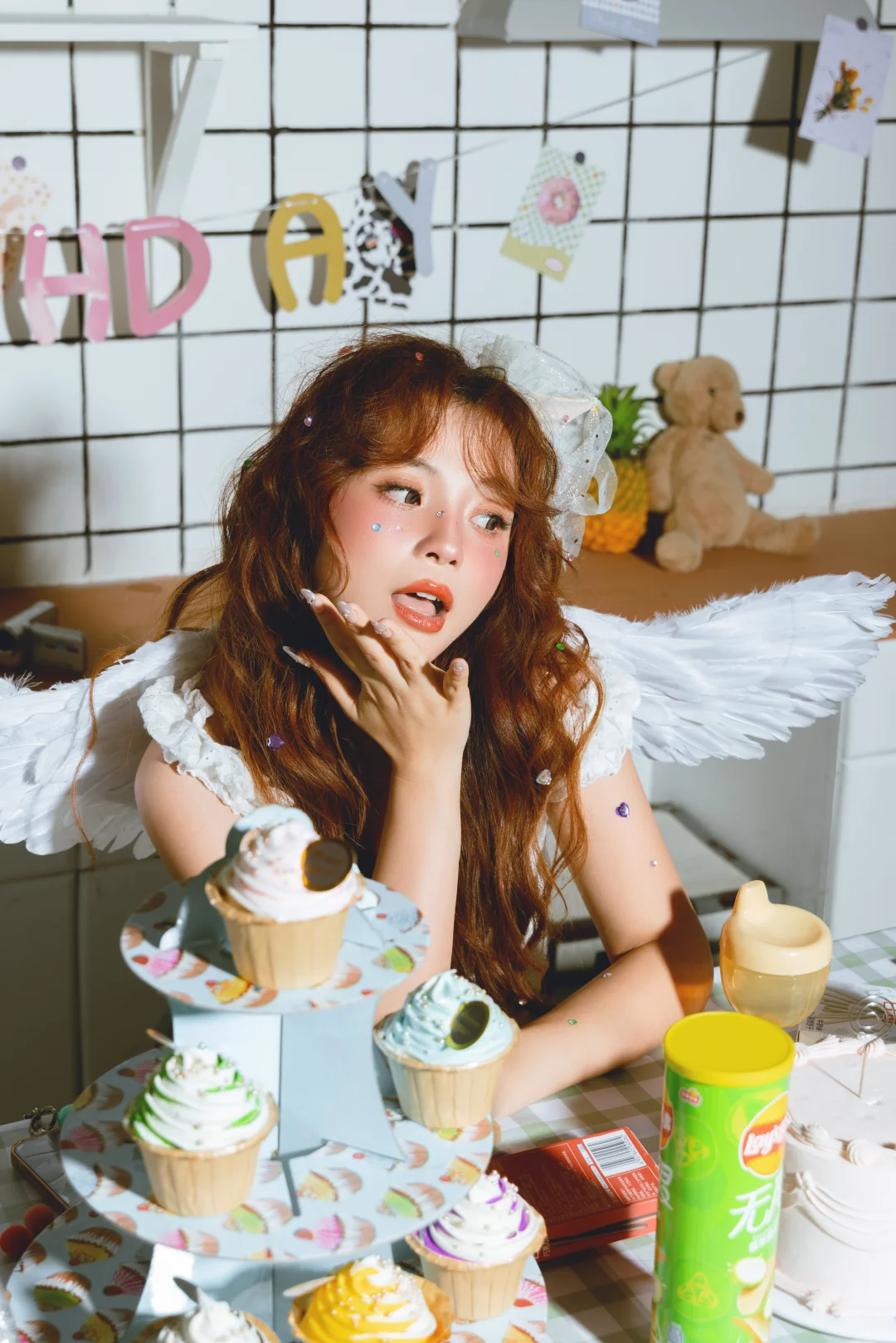 今天是挥着翅膀的女孩👼小天使诞生日！