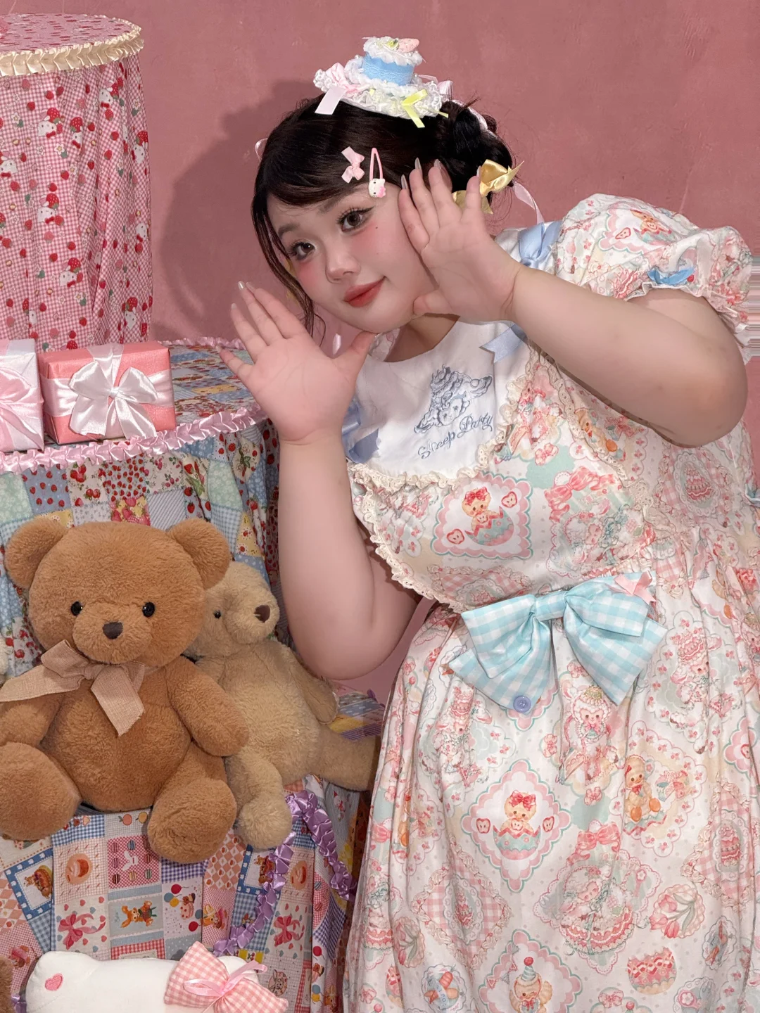 甜妹🍬大码女孩的统治区❗❗生日写真花絮