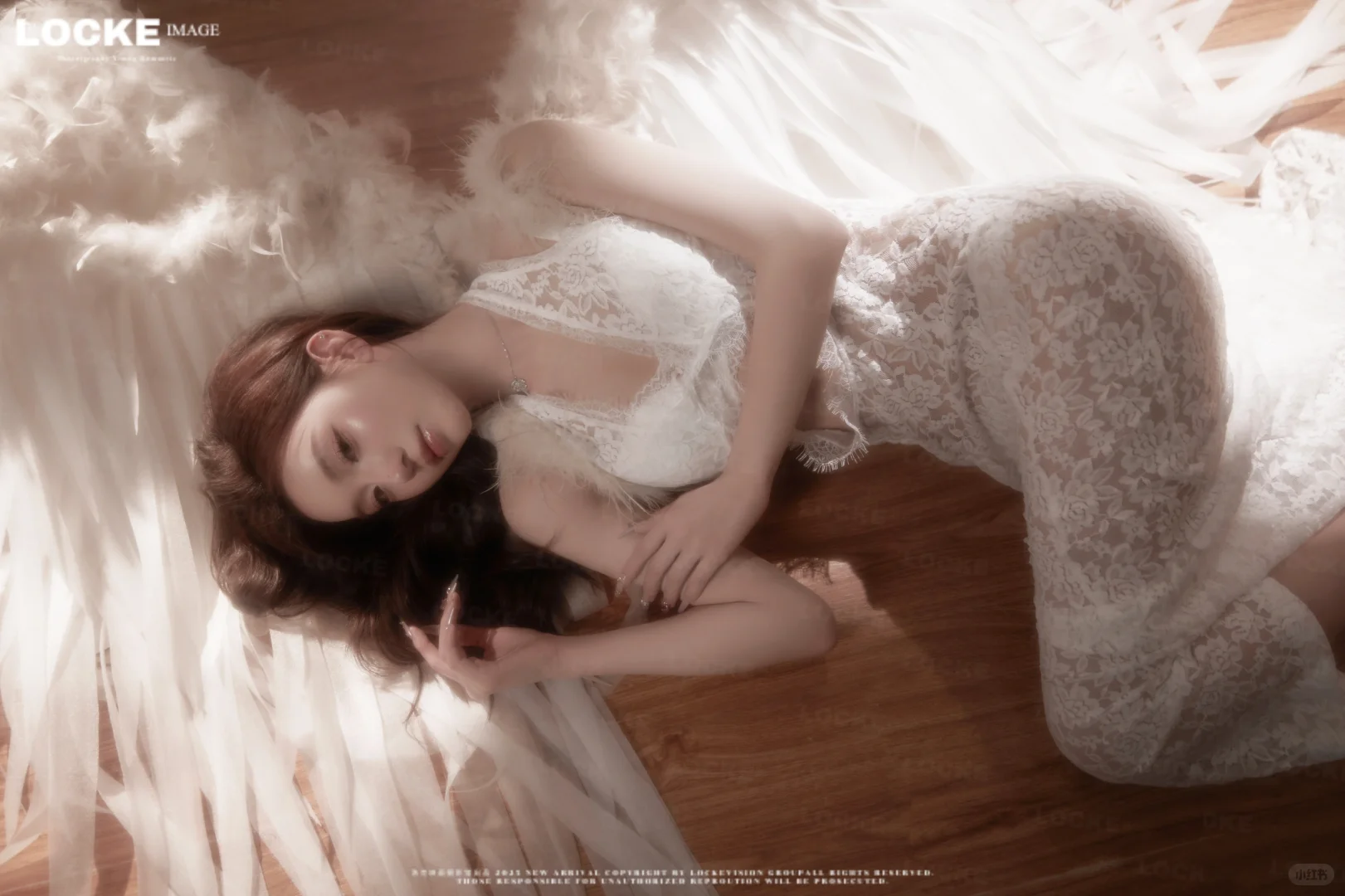 被天使翅膀吸引💓😍