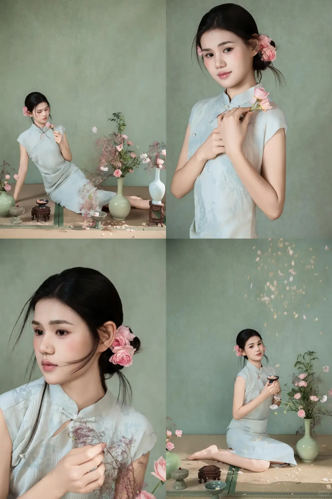 东方美学|旗袍才是氛围感的神|《素女集》