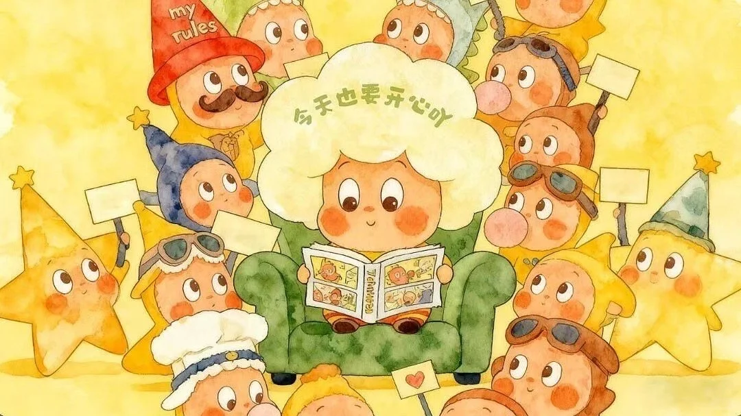 电脑ipd 壁纸｜星星人来啦～