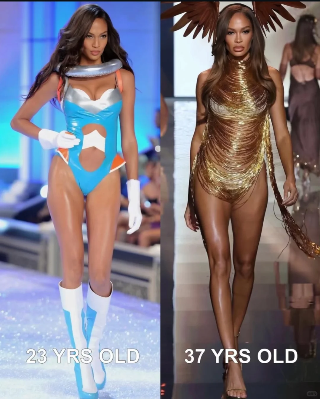 太自律了👍维密们的今时昔日