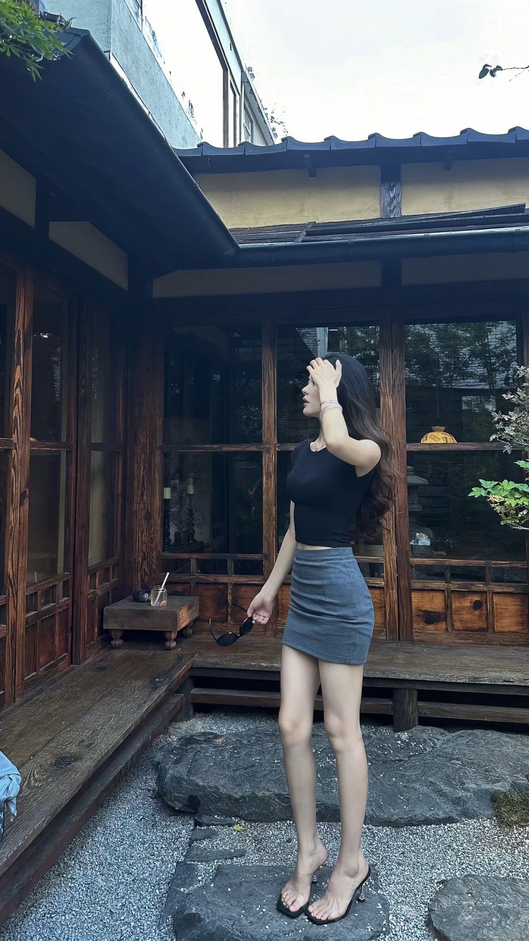 超级显比例的包臀裙～