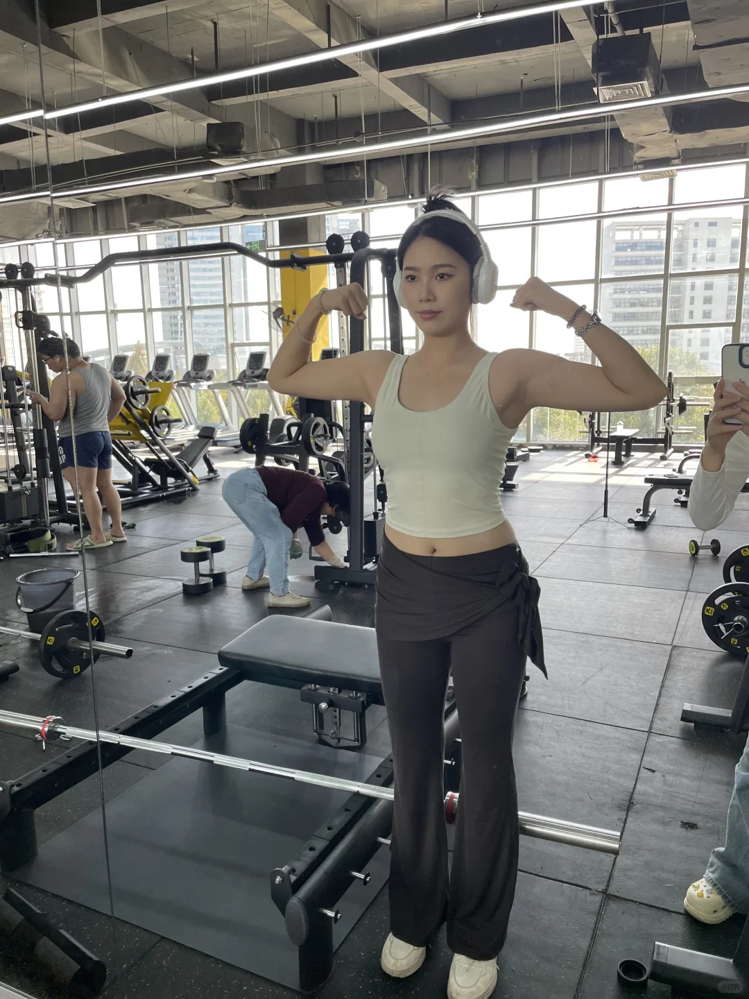 健身人健身魂！这件瑜伽服也太显身材了！