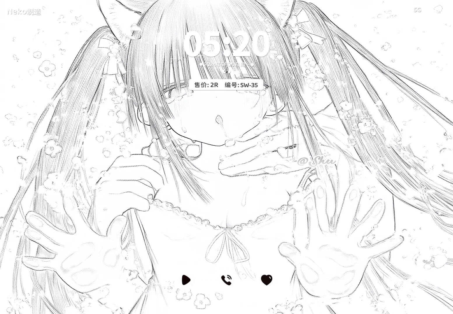 低饱和少女ipad平板壁纸特1R#11.28 21:00恢