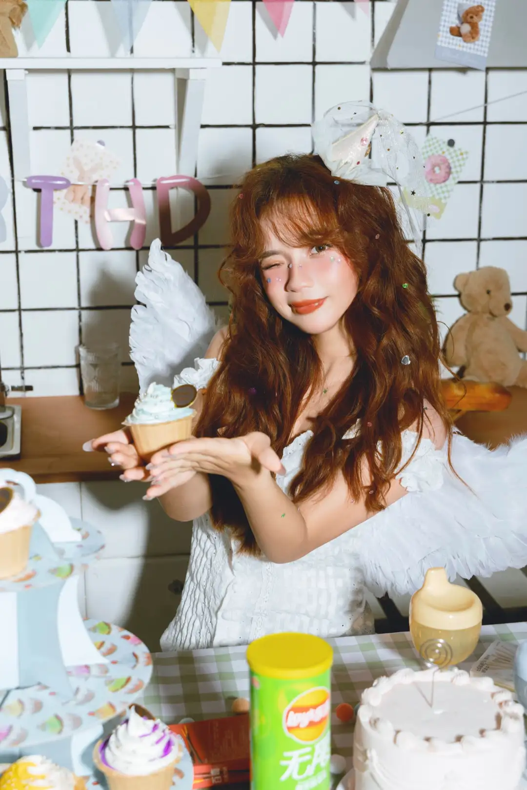 今天是挥着翅膀的女孩👼小天使诞生日！