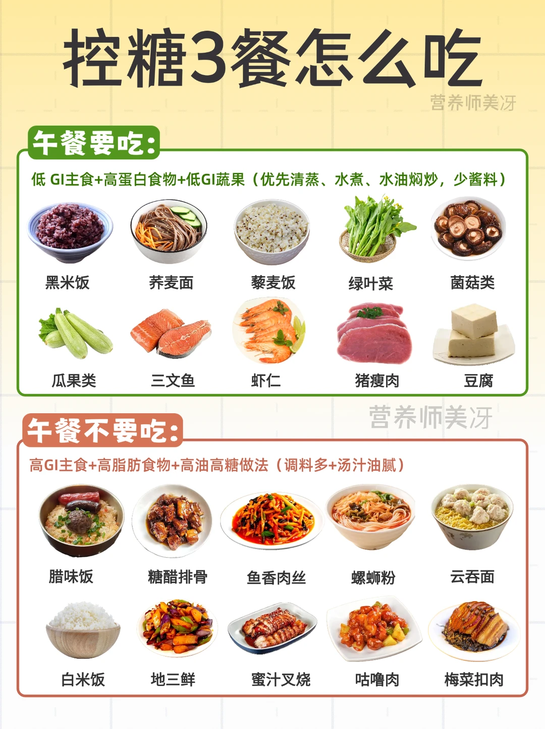 控糖三餐怎么吃？跟着抄作业就对了！建议收藏