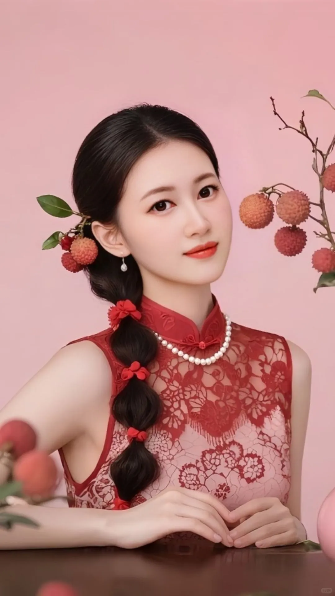 清冷的女生，抖音眨眼融合