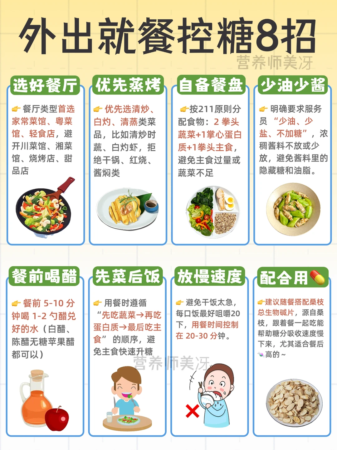 控糖三餐怎么吃？跟着抄作业就对了！建议收藏