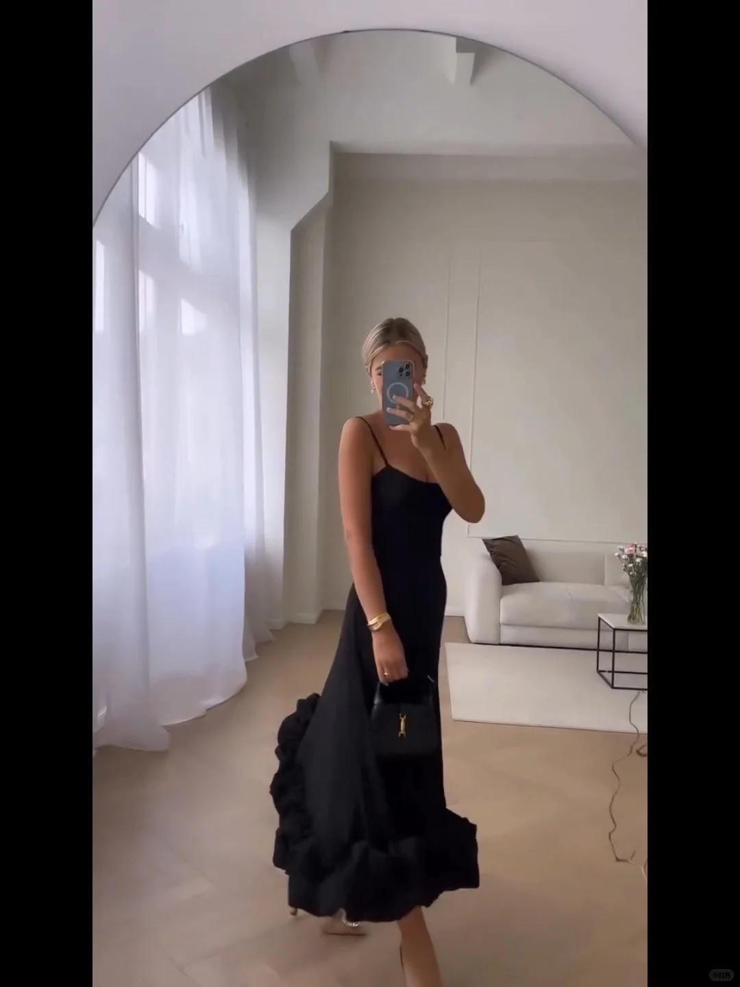 超温柔的法式连衣裙～～～