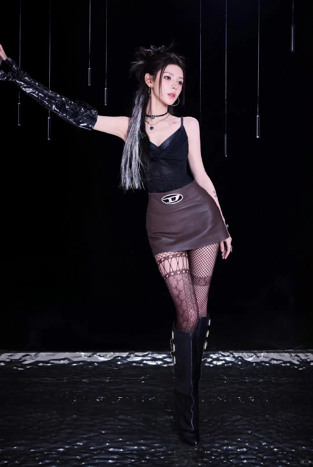 张予曦近期高跟妆造美图集