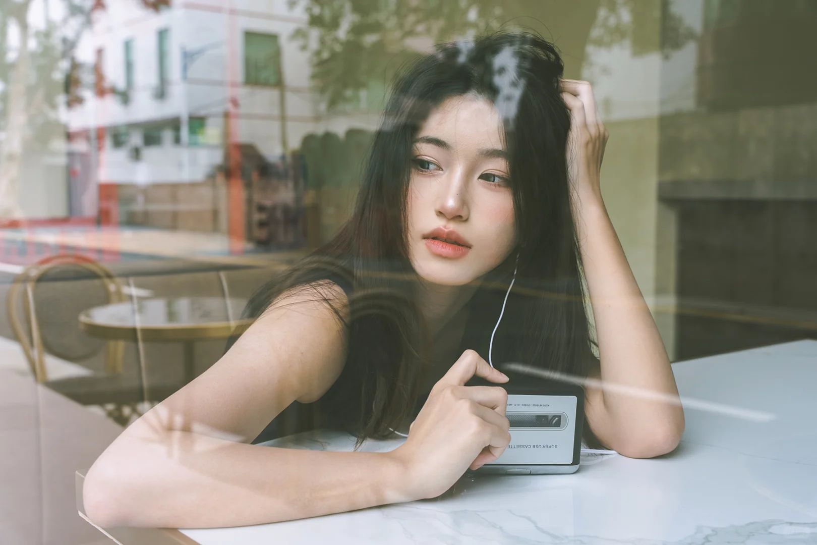 今天的她～咖啡厅拍摄📸