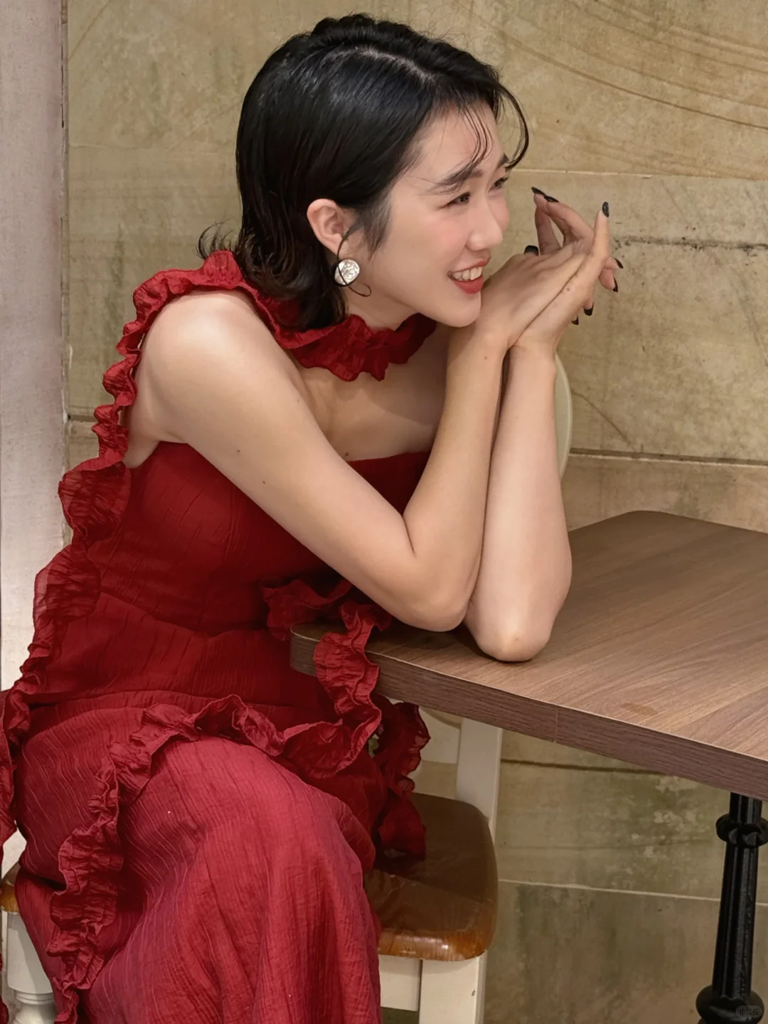 很气质的一张脸