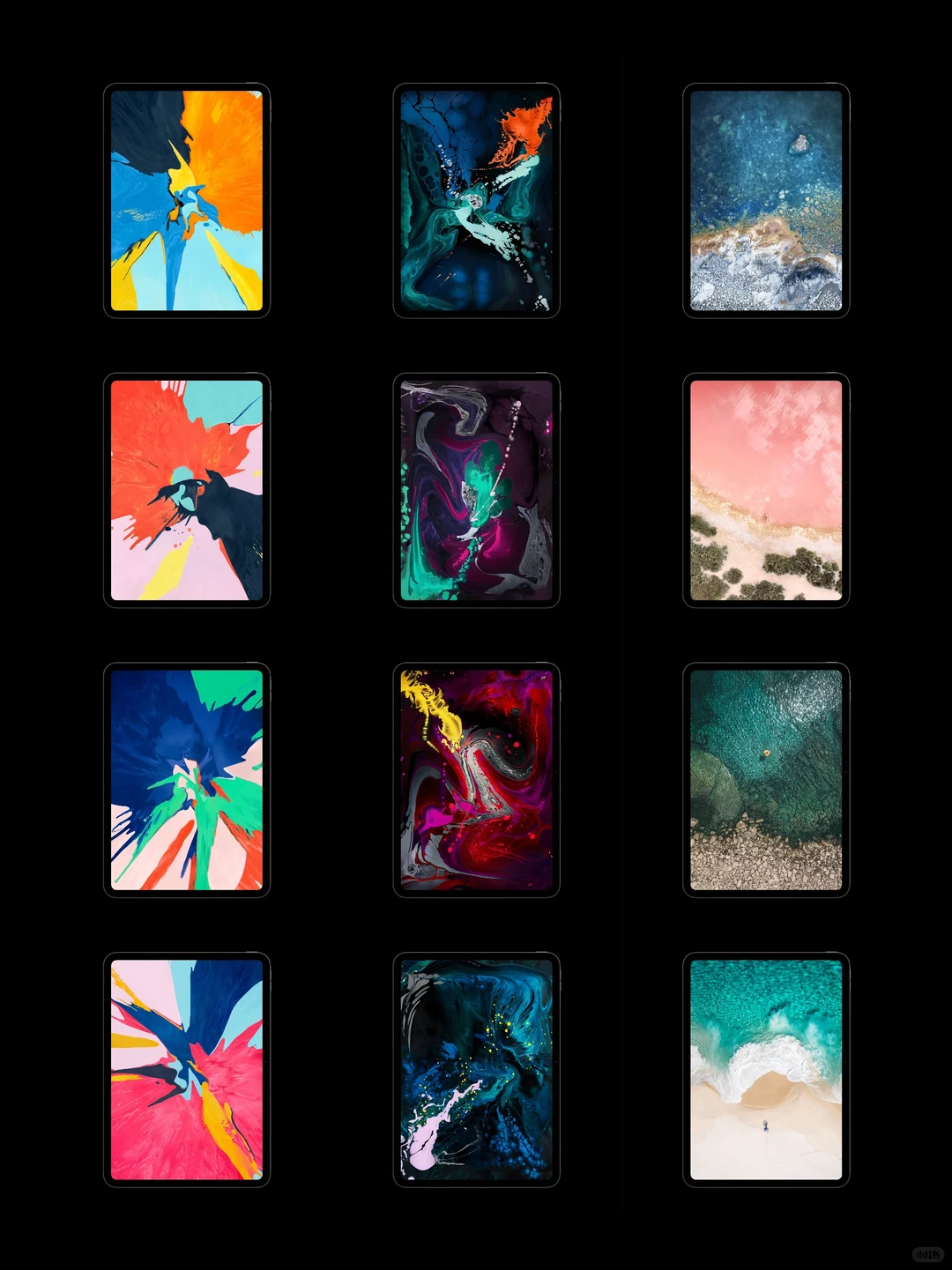 iPad Pro全面屏经典壁纸合集