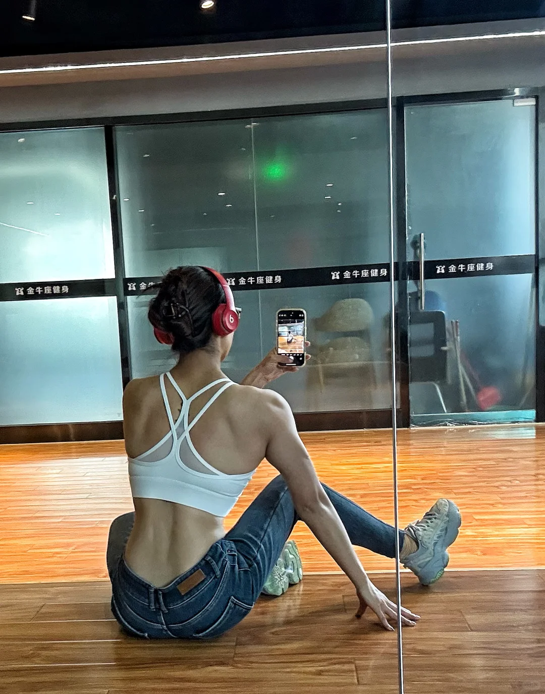 不做肌肉女，只做线条女～