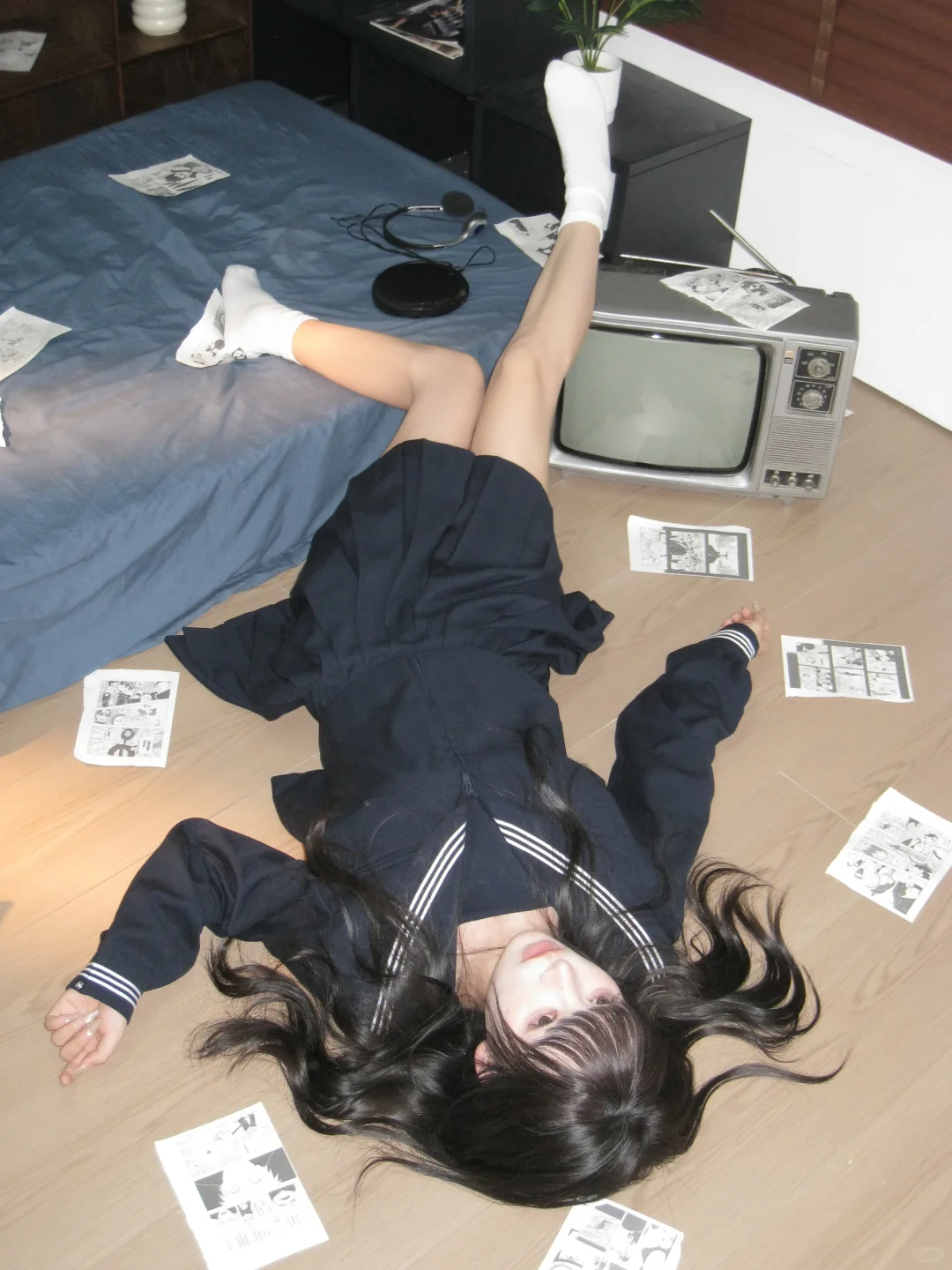 ccd花絮🎞️｜情绪日系JK💼 变身漫画少女🌟