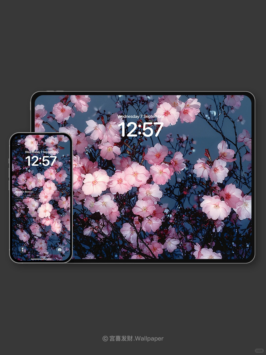 贩卖快乐小花丨G169丨氛围感高级壁纸