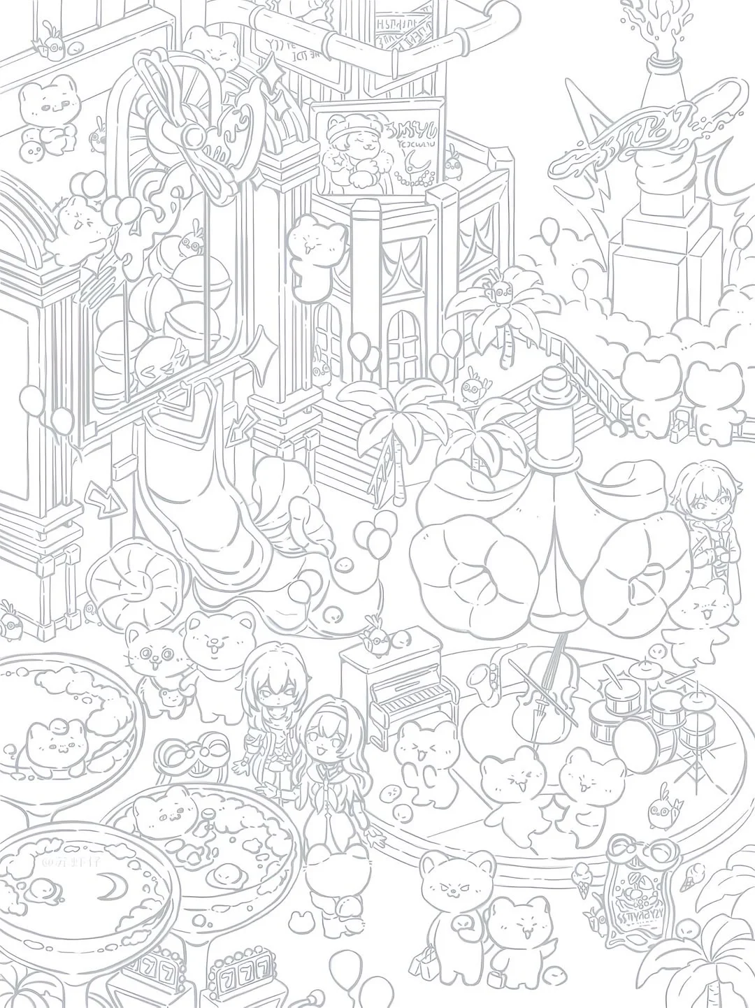 妈耶，上班摸鱼练习控笔，也太爽啦